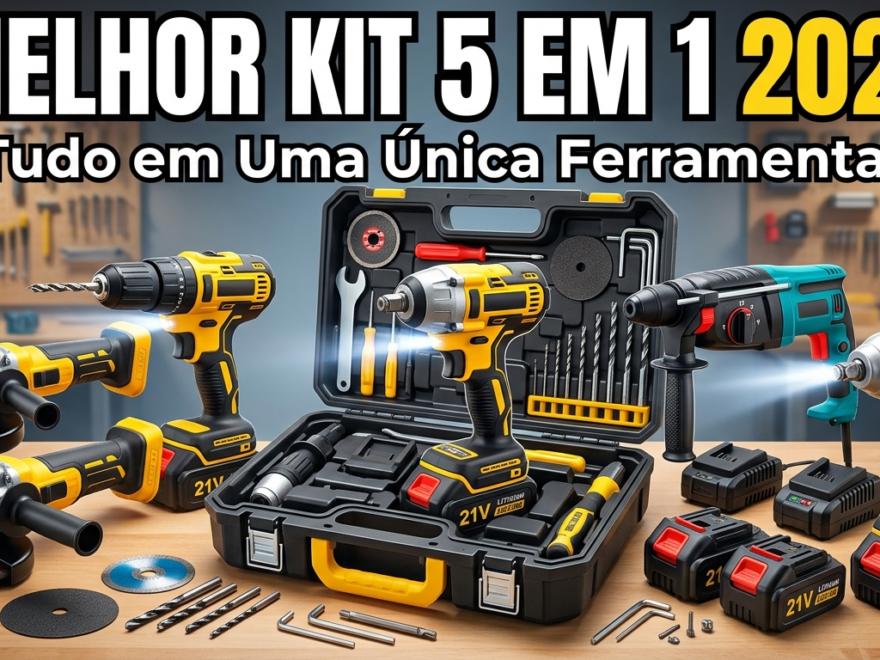 Qual a Melhor Kit de Ferramentas 5 em 1 2026?