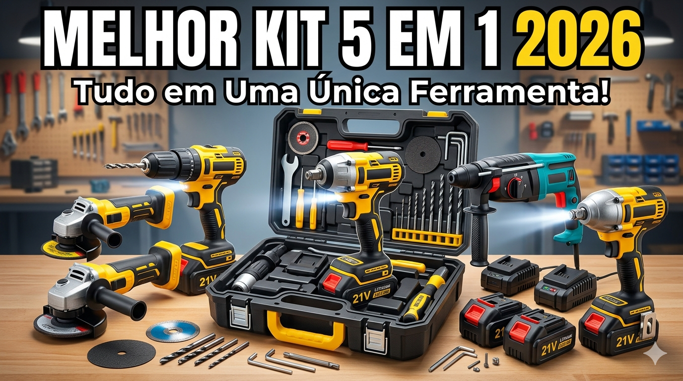 Melhor Kit de Ferramentas 5 em 1 em 2026?