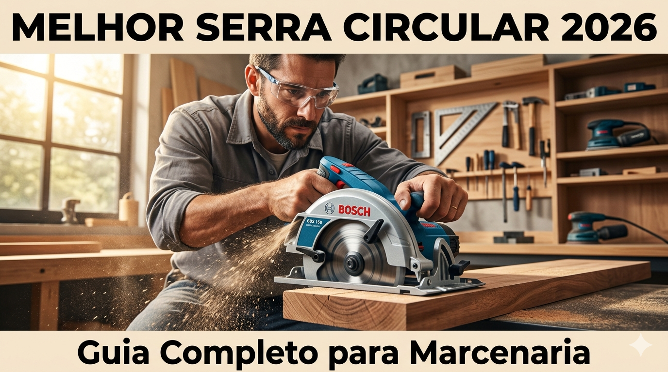 Qual a Melhor Serra Circular para Marcenaria 2026?