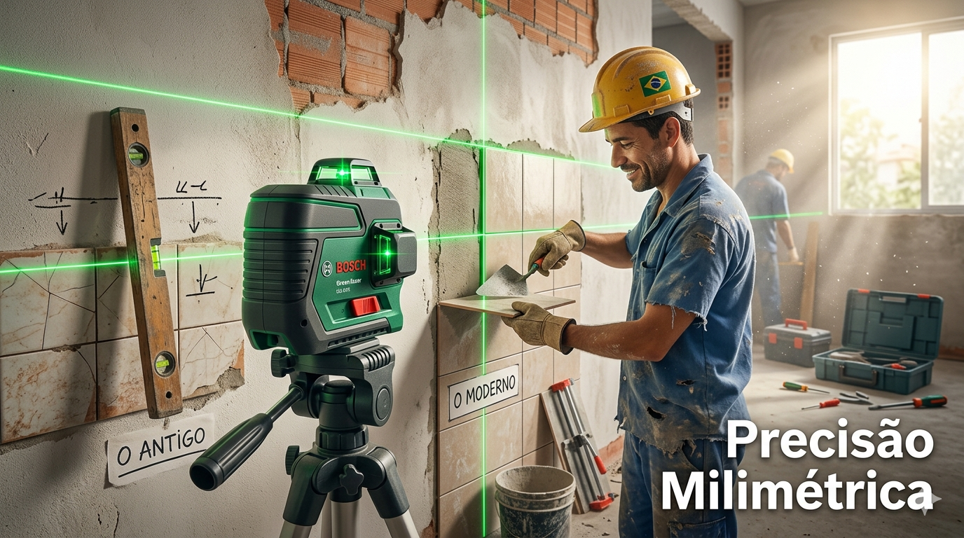 Testamos o Nivelador a Laser: Precisão Milimétrica