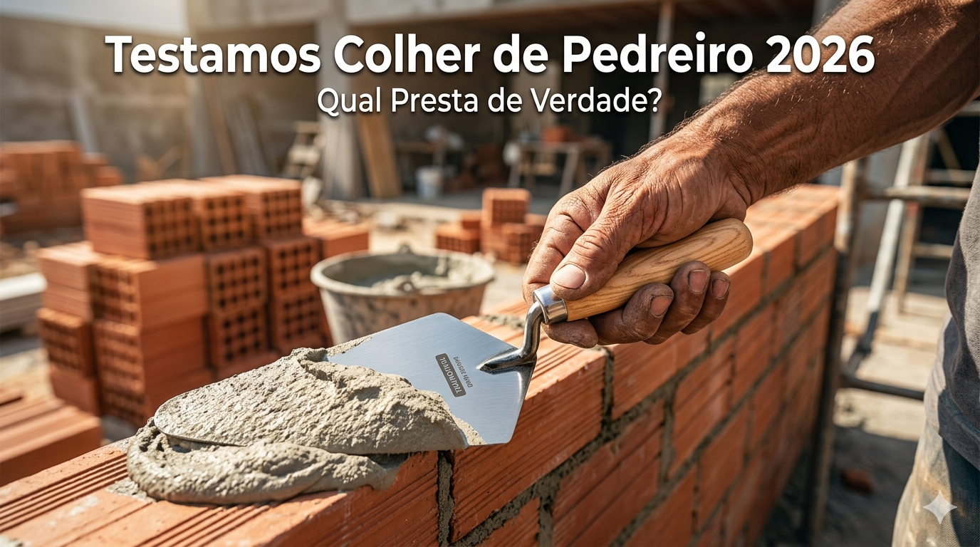 Testamos Colher de Pedreiro 2026: Qual Presta de Verdade?