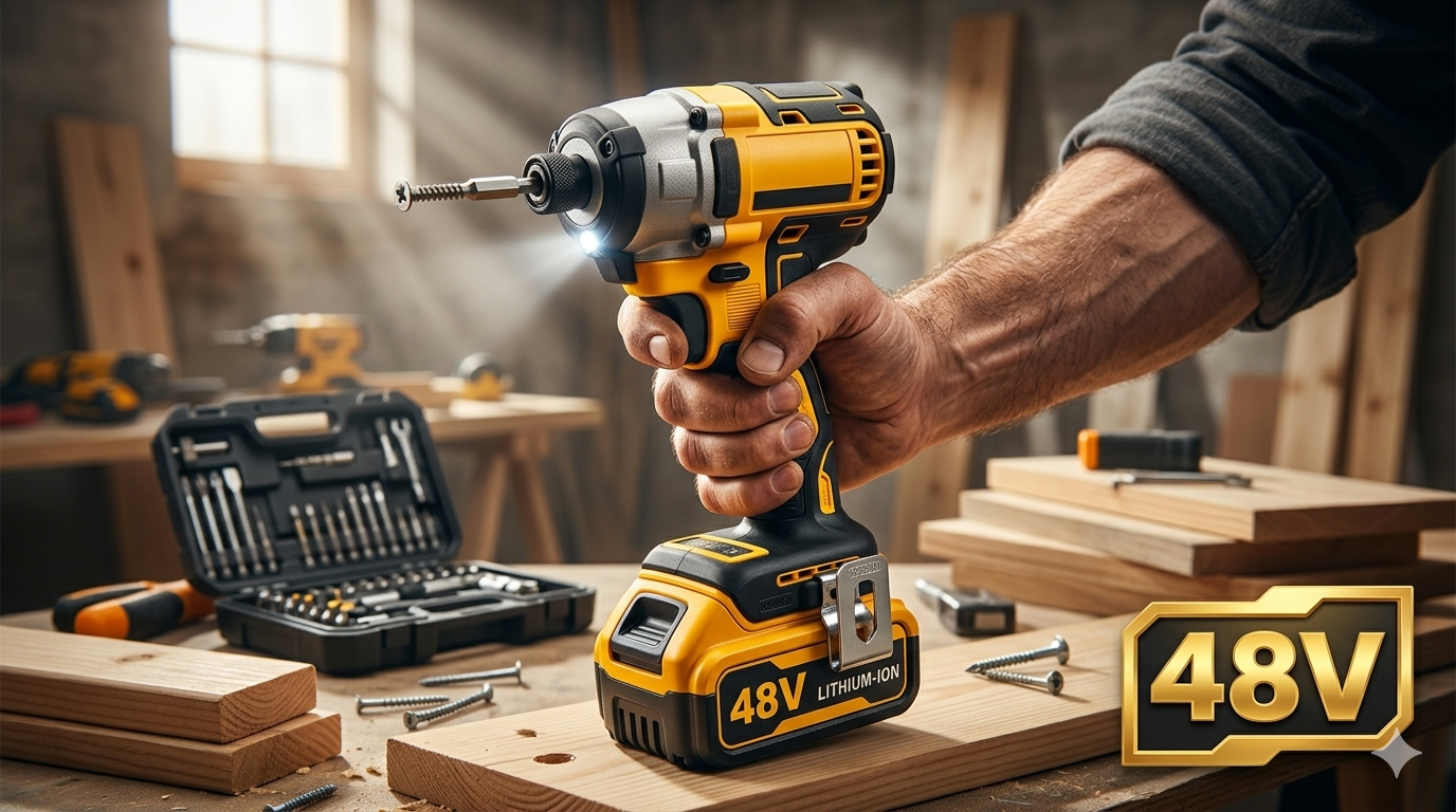 Qual a Melhor Parafusadeira 48V?