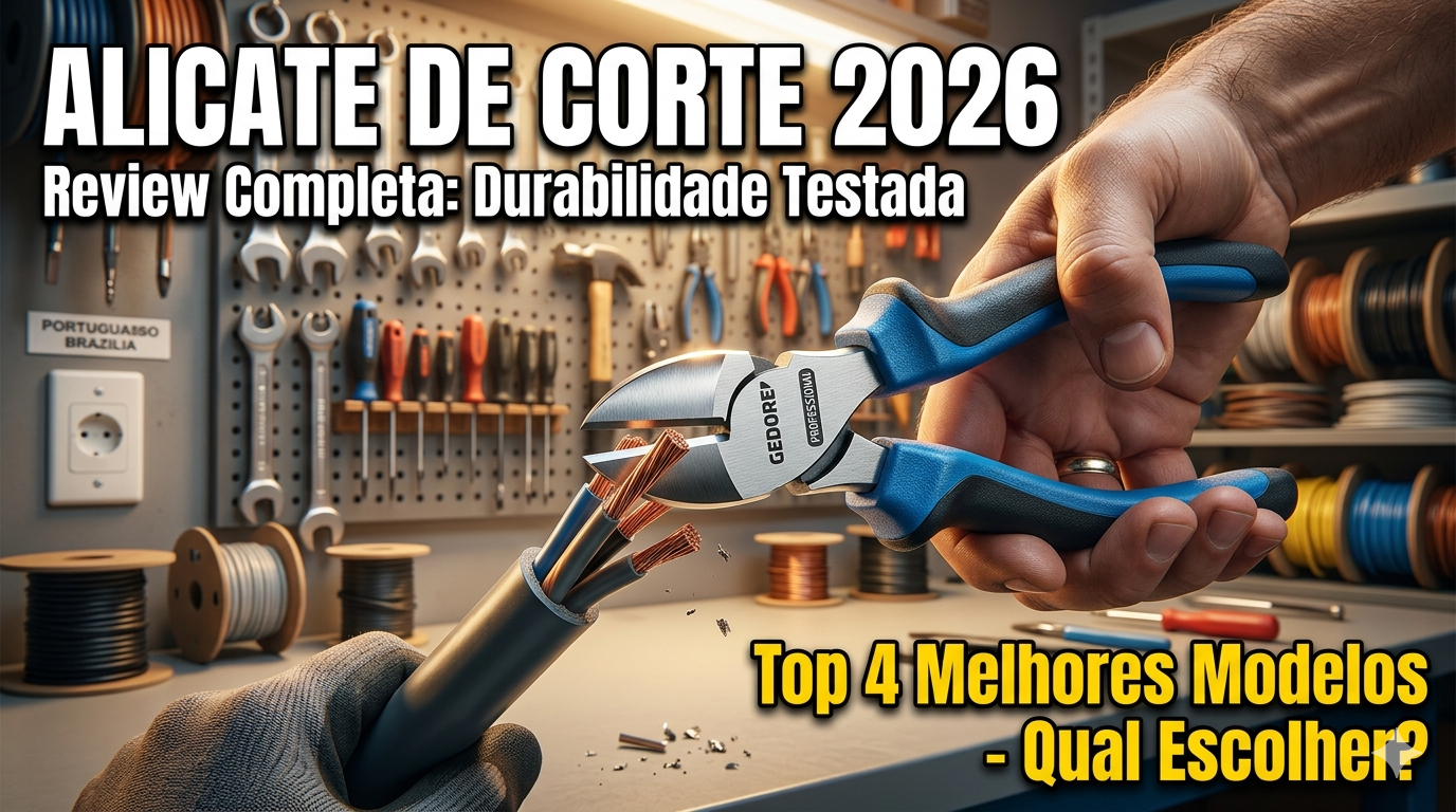 Review Completa da Alicate de Corte 2026: Durabilidade Testada