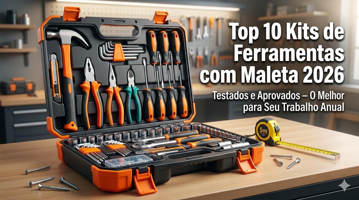 Top 10 Kits de Ferramentas com Maleta 2026 – Testados