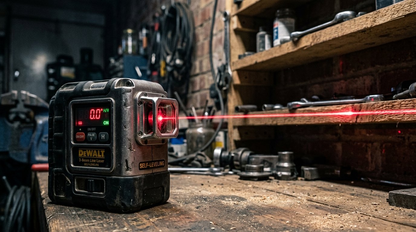 Nível a Laser vs Bolha: Teste Real para Pedreiro em 2026 1 Nível a Laser vs Bolha: Teste Real para Pedreiro em 2026
